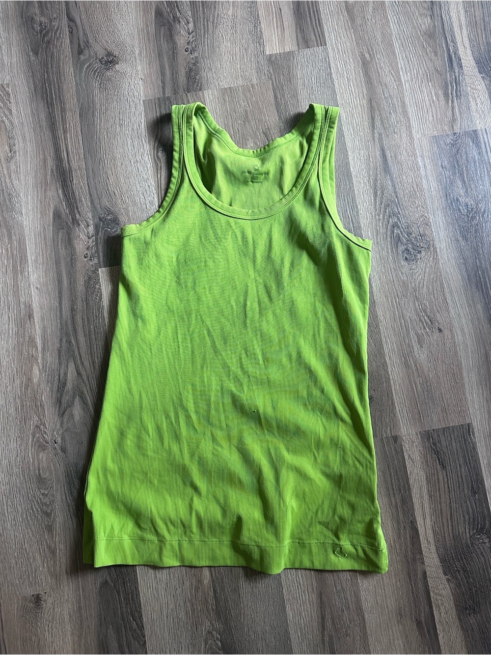 Women’s Lime Green Tank Top - Lightweight Everyday Layer
